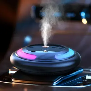 Smart Car Humidifier Essential Oil Diffuser LED Light Fragrance Aromatherapy  Air Freshener  Perfume Car Diffuser